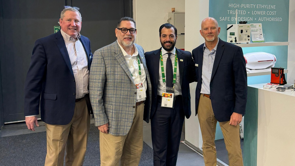 From left_Steve Page of CG_José Manuel Villacis and Anthony Serafino of EXP Group and Greg Akins of CG at FLB 2026 catalytic.jpg